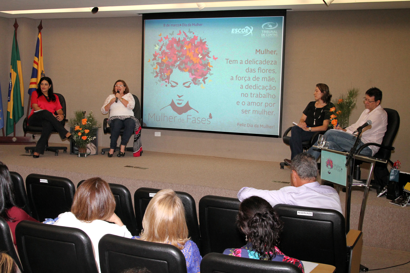 No TCE-MS, trabalhadoras recebem homenagens em comemoração ao Dia Internacional da Mulher