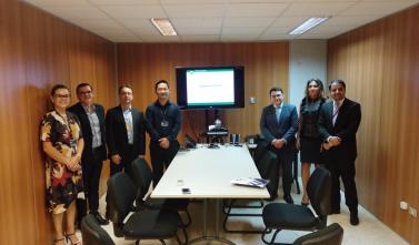 Visita técnica ao TJ objetiva Julgamento virtual no TCE