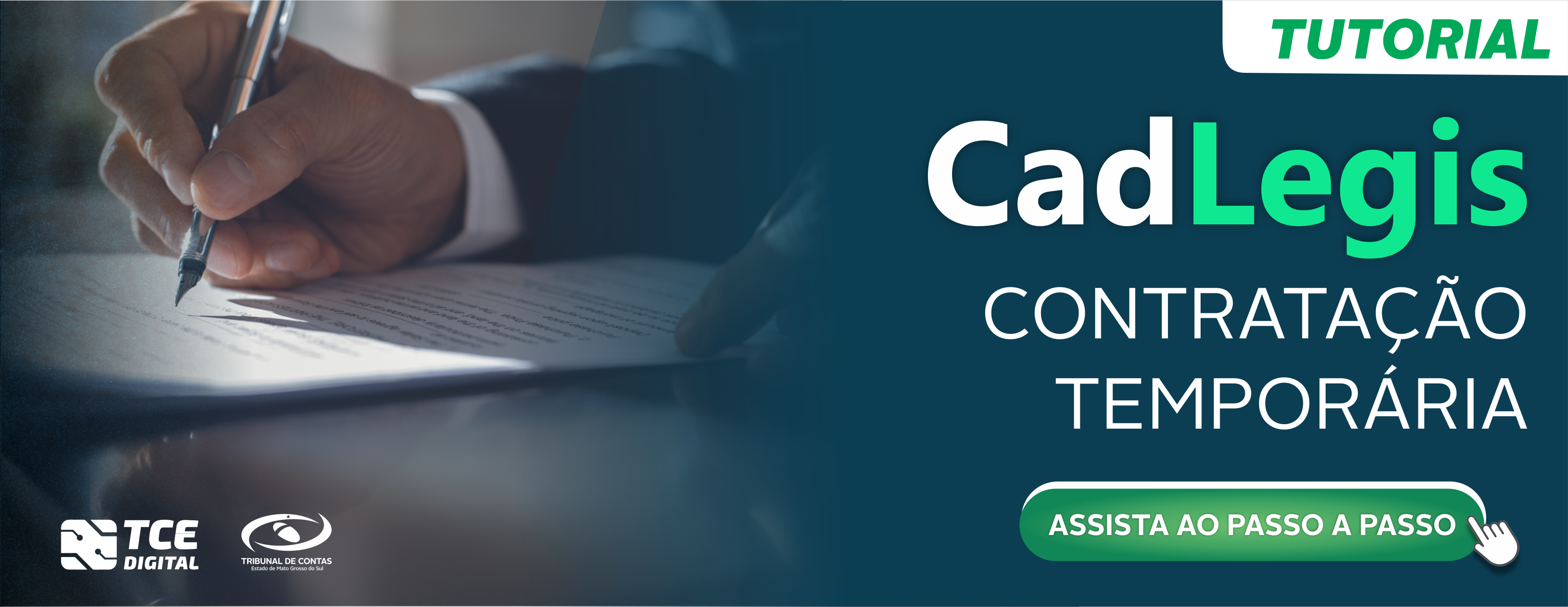 Tutorial CadLegis Contratação Temporária